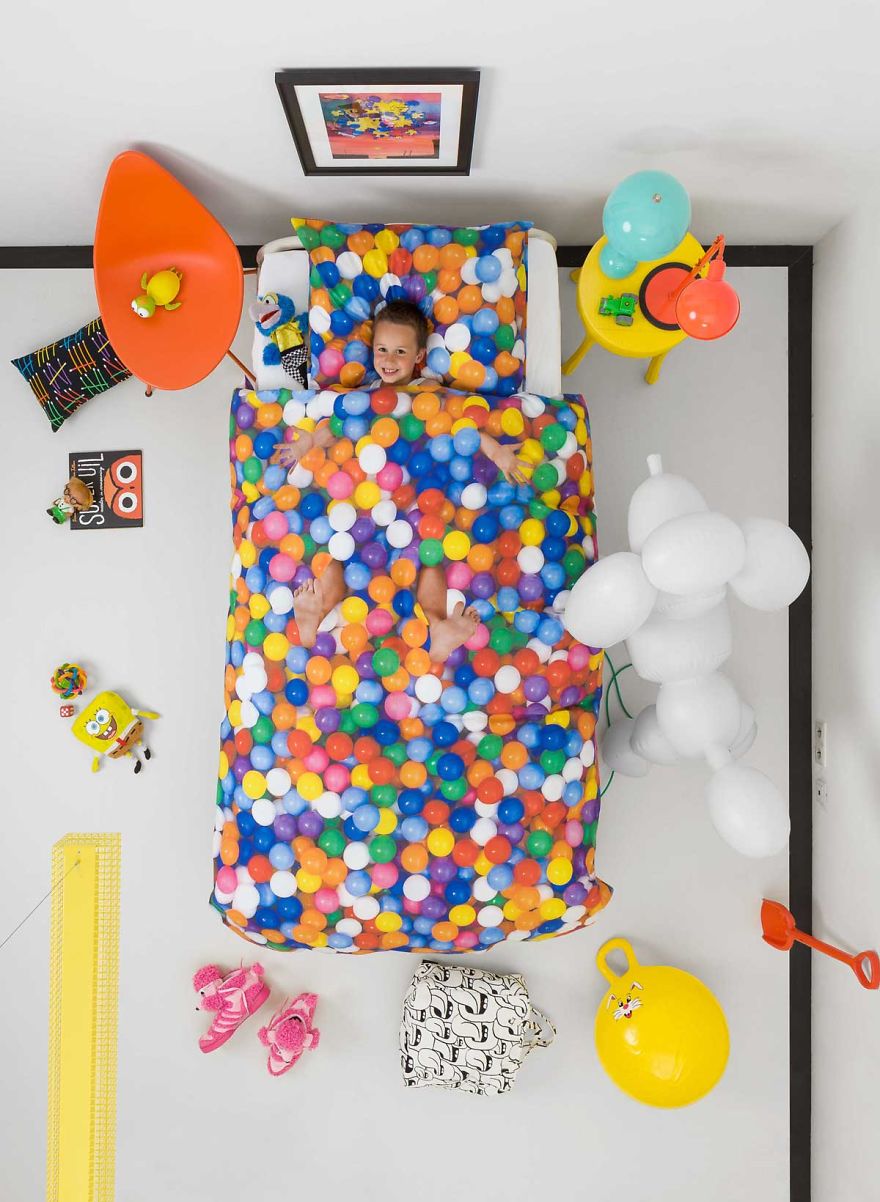 Ball Pit Bedding By Snurk, 100% Cotton