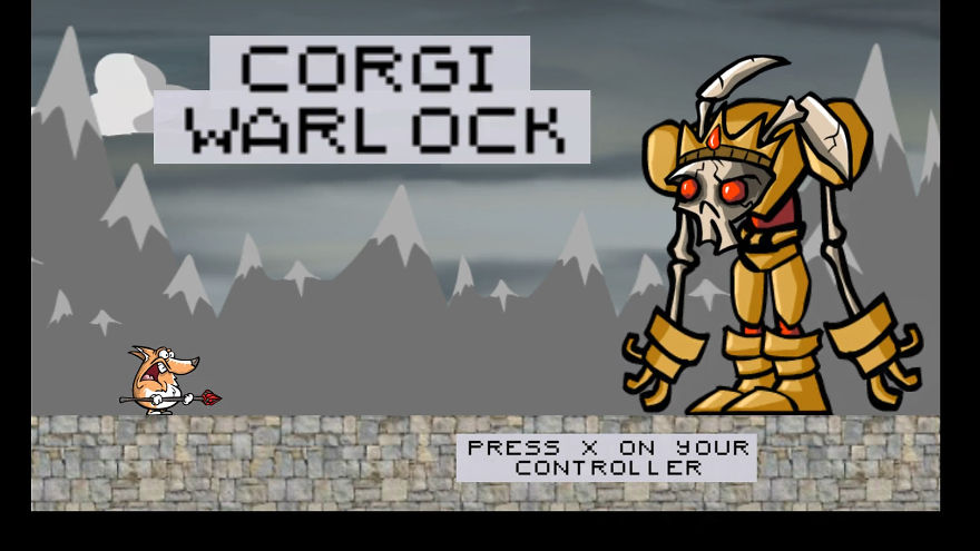Corgi Warlock On Steam Greenlight