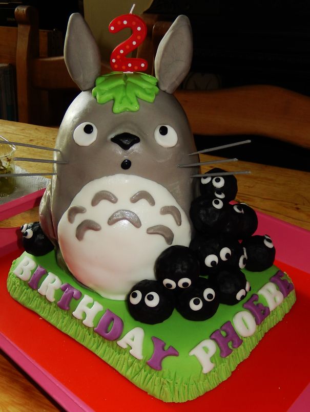 Totoro With Soot Sprites