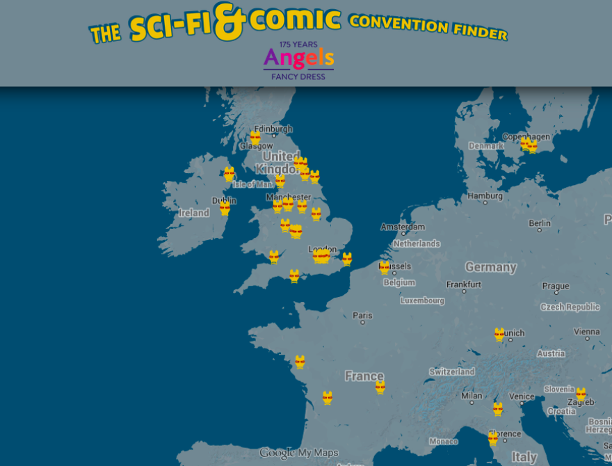Find Your Nearest Sci-fi Or Comic Convention