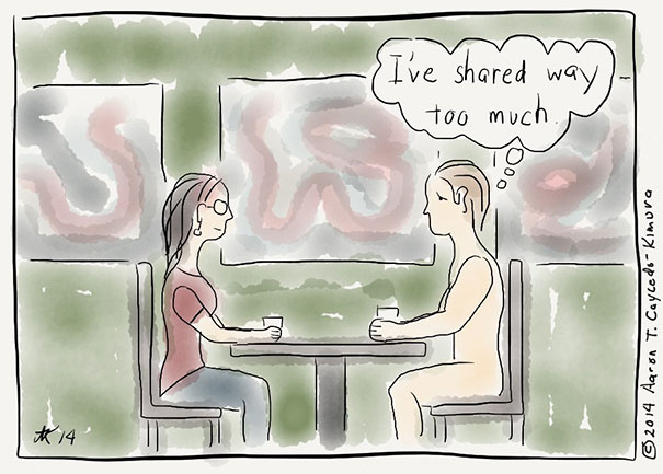 I Illustrate The Difficulties I Face As An Introvert