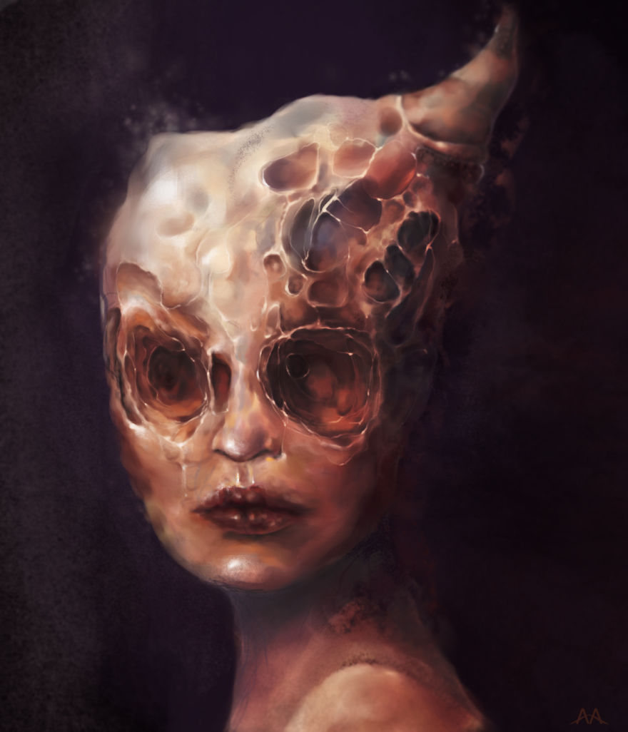 Macabre World Of My Dreams Comes To Life In My Digital Paintings
