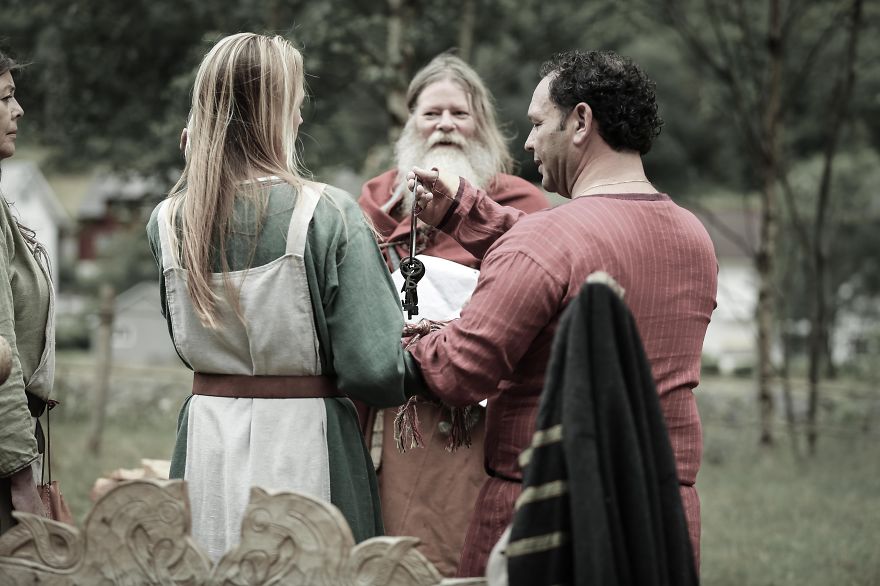 I Photographed A Real Life Norwegian Viking Wedding