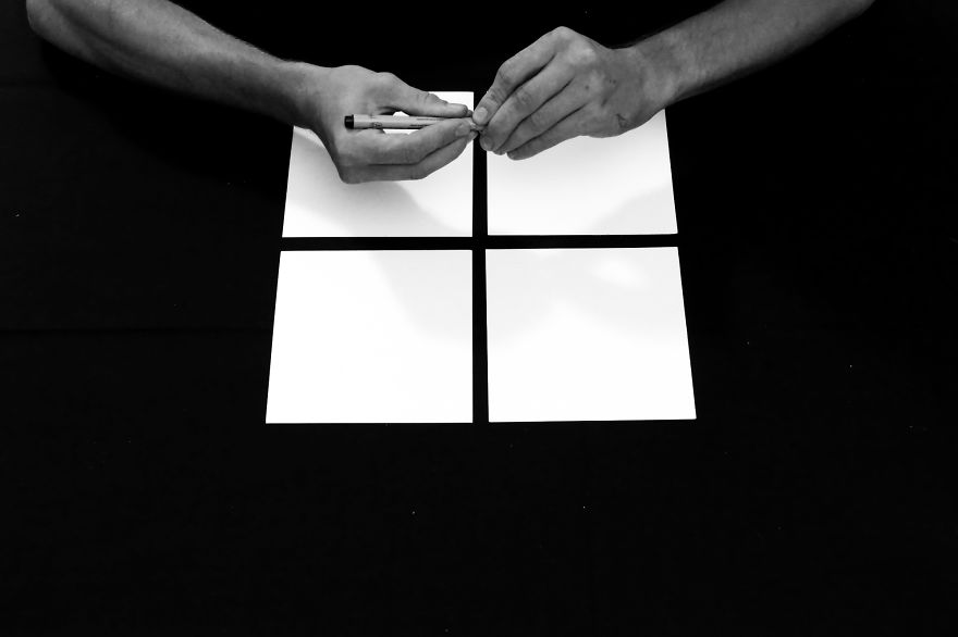 Watch These Four Simple Squares Come To Life