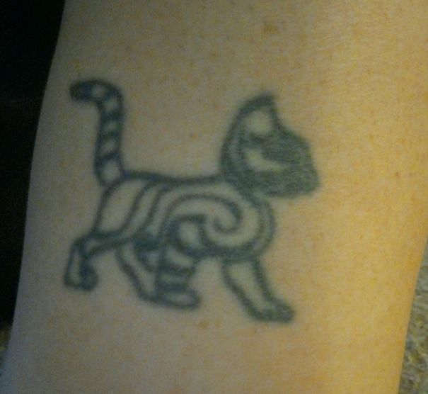 Cat Tattoo From 1997!