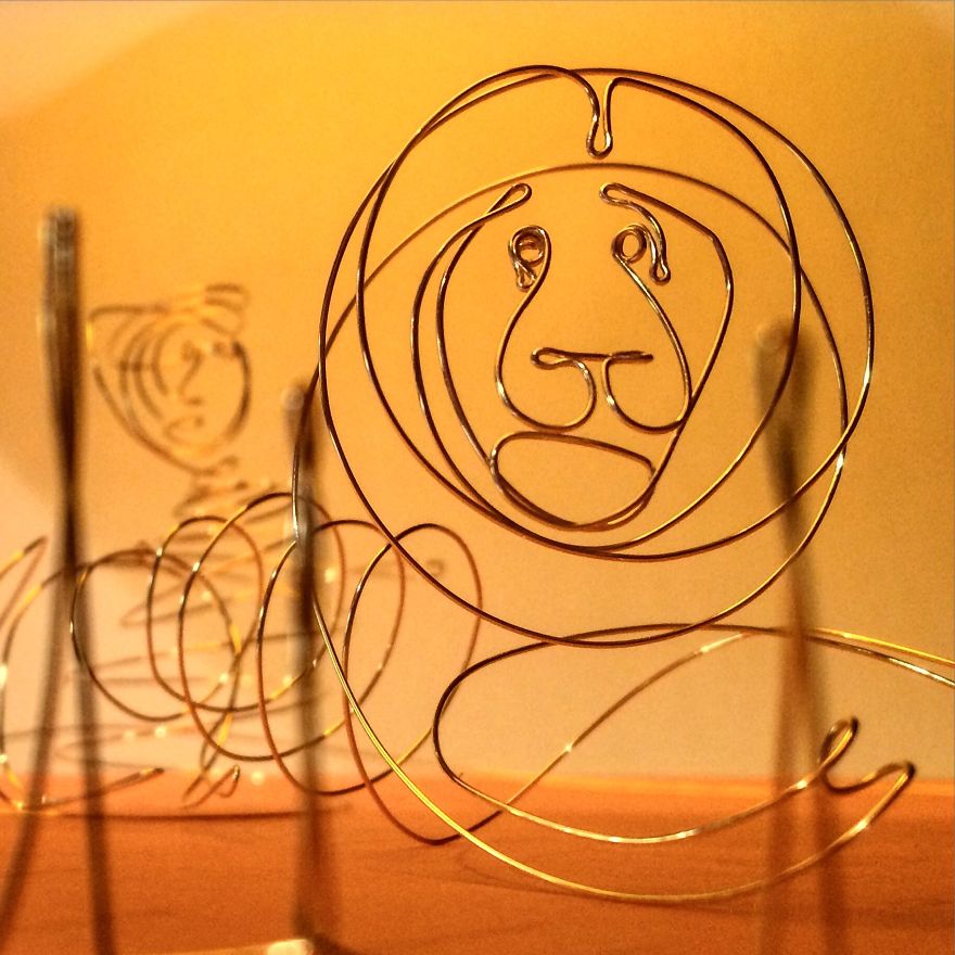 I'm Making Wire Art Everyday For 365 Days