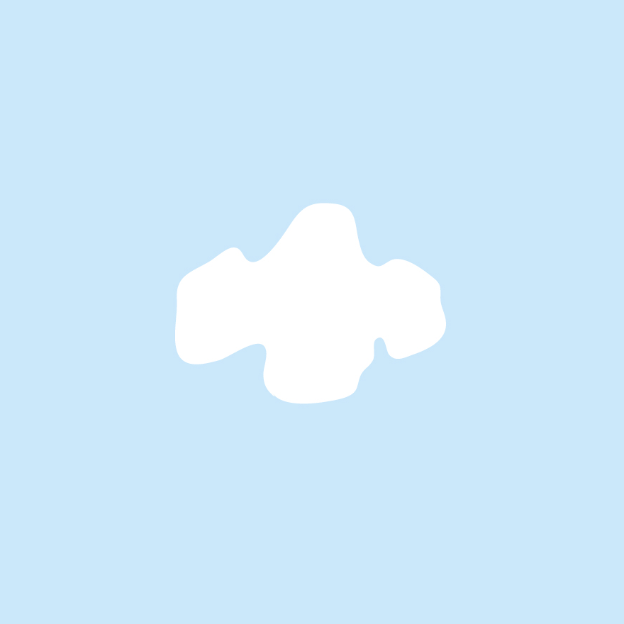 I Made A Minimialist Poster With Famous Drawn Clouds