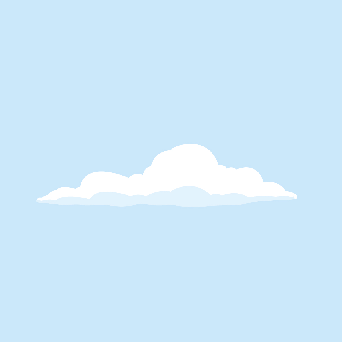 I Made A Minimialist Poster With Famous Drawn Clouds