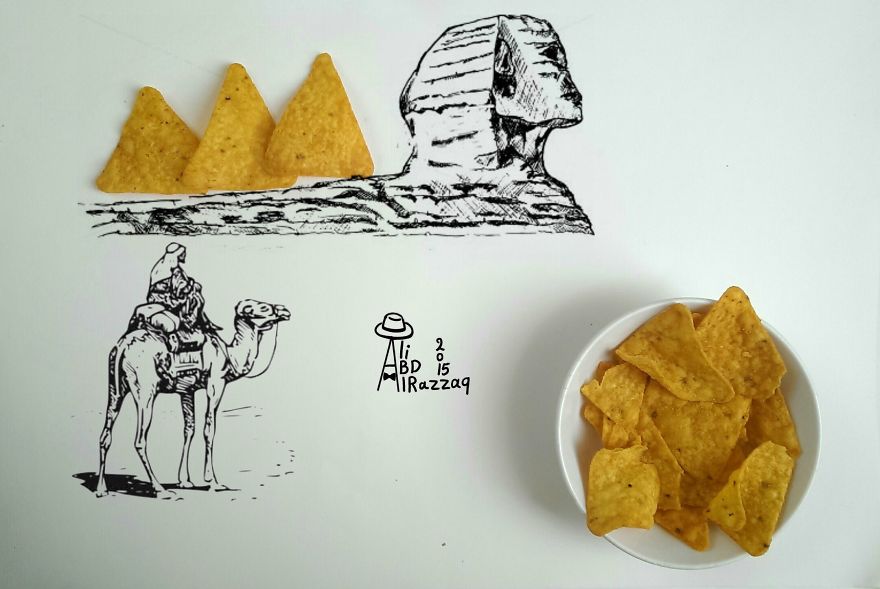 I Draw Interactive Illustrations Using Everyday Objects (Part 2)