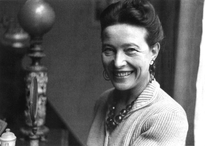 Simone De Beauvoir, French Feminist, Who Wrote In 1971 "the Manifesto Of The 343"