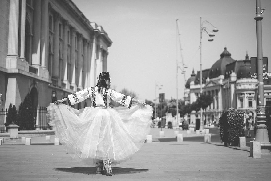 Romanian Ballerina Shows The Elegance And Grace Of Tradition