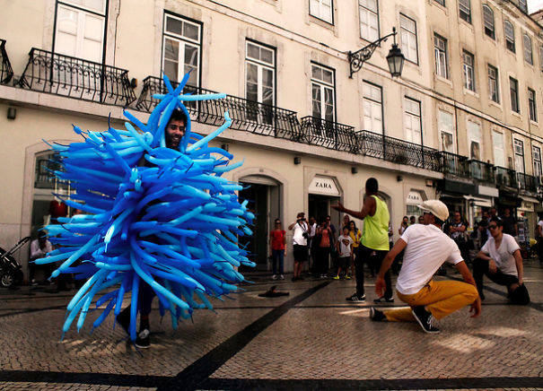 Unexpected Sea Creature Walks Into The City Of Lisbon