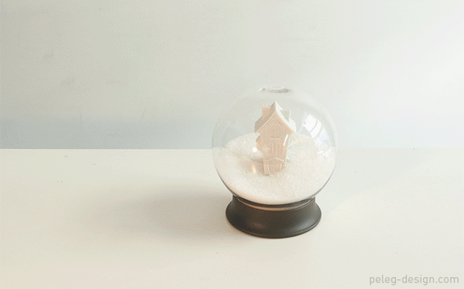 We Designed A Sugar Bowl That Is Also A Snow Globe