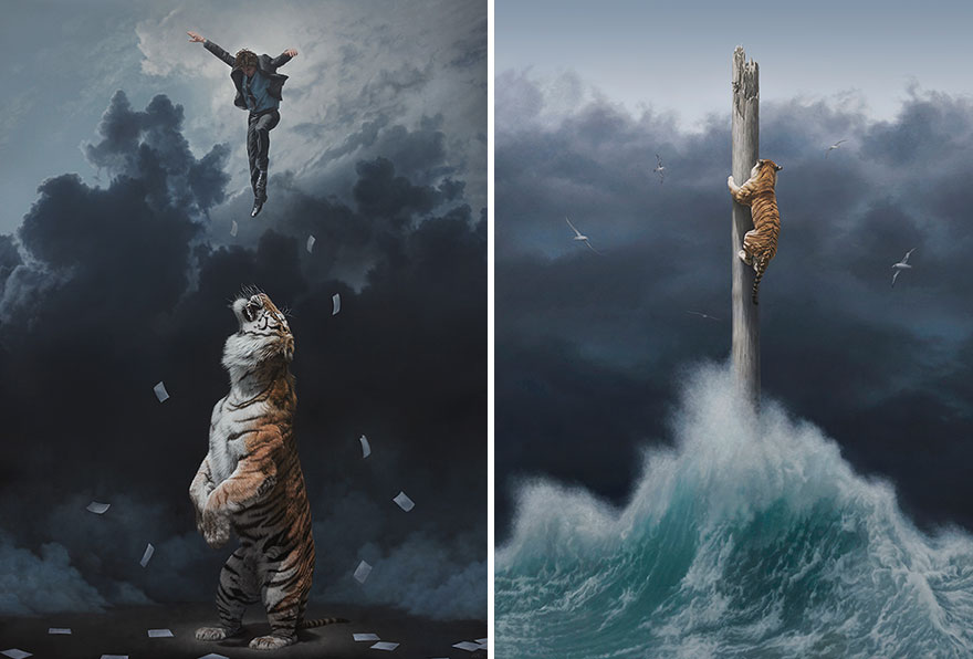 I Try To Answer Life's Big Questions With Surreal Paintings