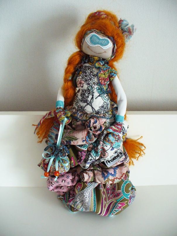 Artist Makes Dolls To Wish People Well