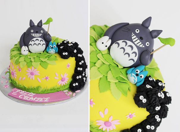 Totoro Cake By Hola Cupcakes Costa Rica
