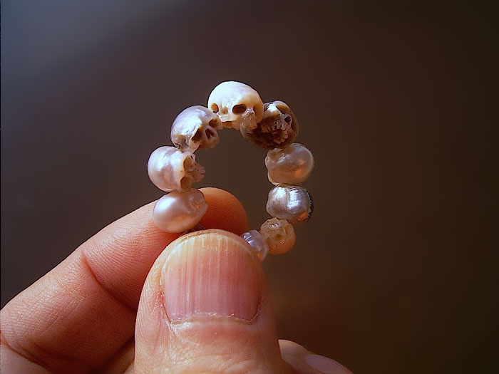 fairy skull ring