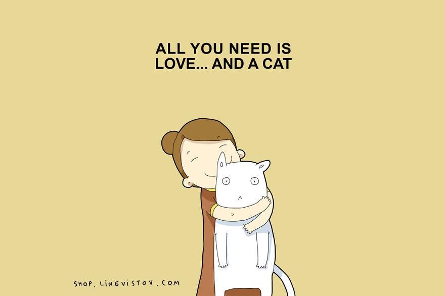 15 Illustrated Truths About Cats
