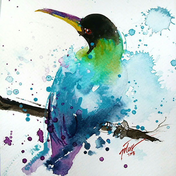 colorful-animal-watercolor-paintings-tilen-ti-2