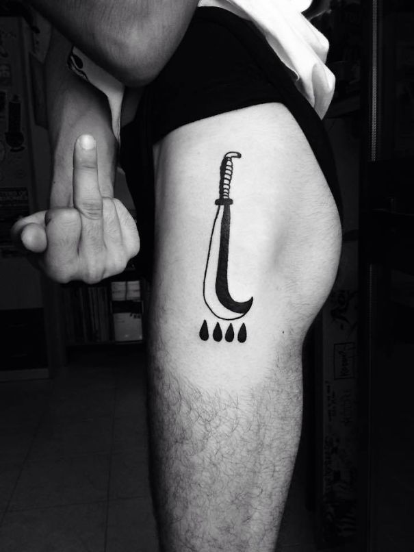 Artist Creates Minimal Tattoos To Show What We Are