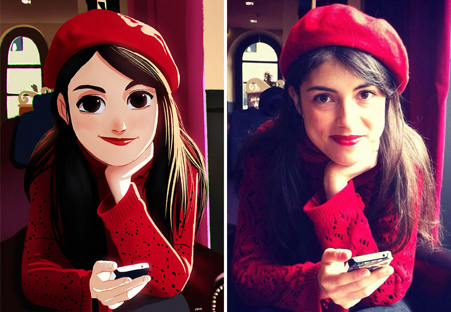 Artist Turns Photos Of Random People Into Fun Illustrations (You Might Be Next!)