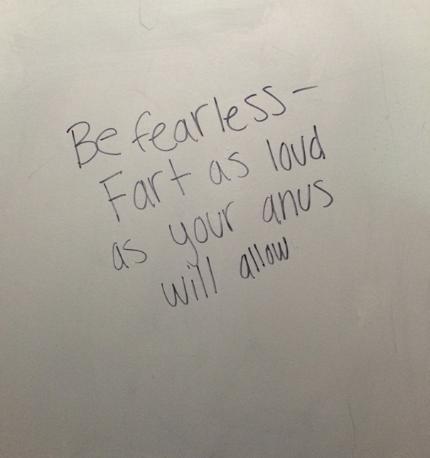 The Wisdom You Can Find Written In A Bathroom Stall