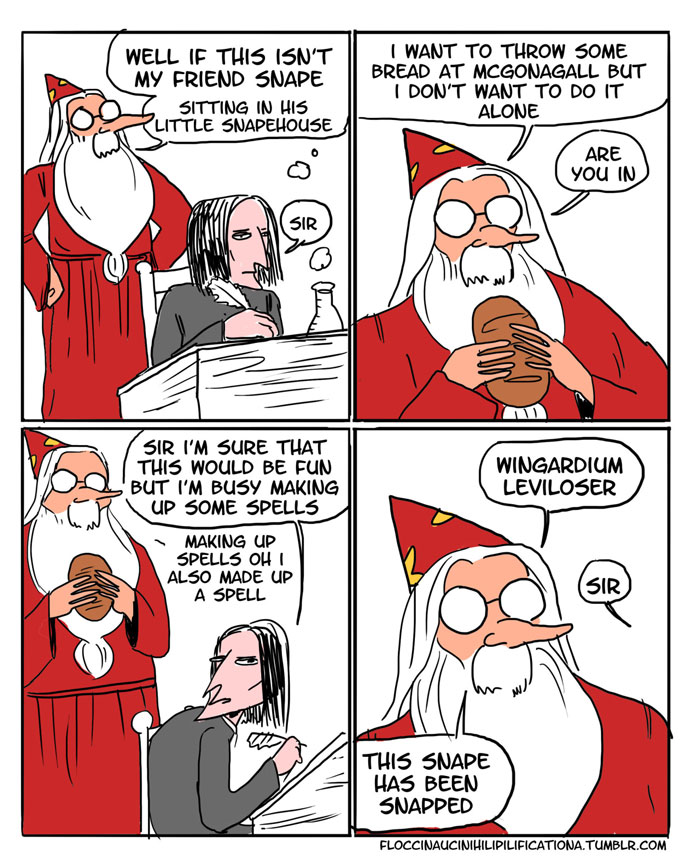 When Dumbledore Acted A Bit Childishly
