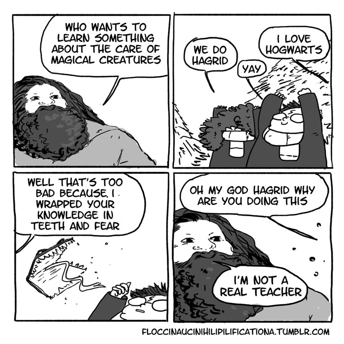 When Dumbledore Made Hagrid A Teacher