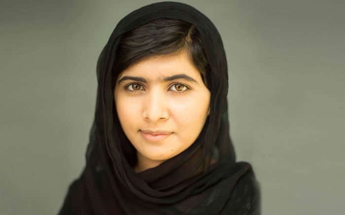 Malala Yousafzai, 19, Pakistani Activist For Female Education Who Survived Being Shot In The Head By The Taliban, The Youngest Ever Nobel Prize Laureate