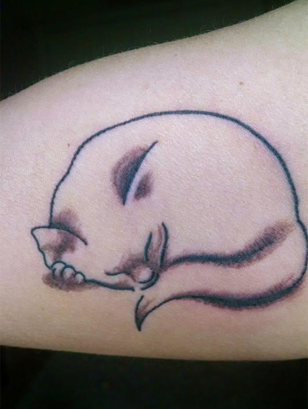 Tattoo To Honor The Cats I Have Lost