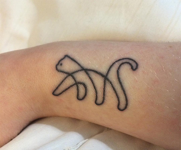 New Tattoo Or Should I Say Cattoo?