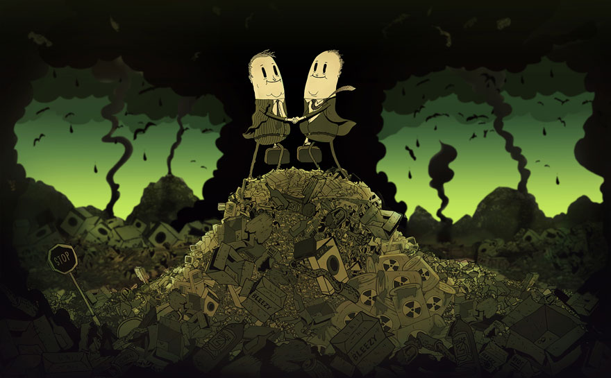 The Sad Truth About Today's World Illustrated By Steve Cutts