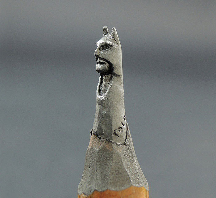 Stunningly Detailed Sculptures Carved From Pencil Tips By Bosnian Artist