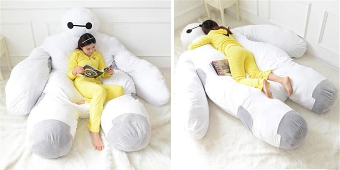 Life Size 'Big Hero 6' Baymax Sofa Bed That Hugs You While You Sleep