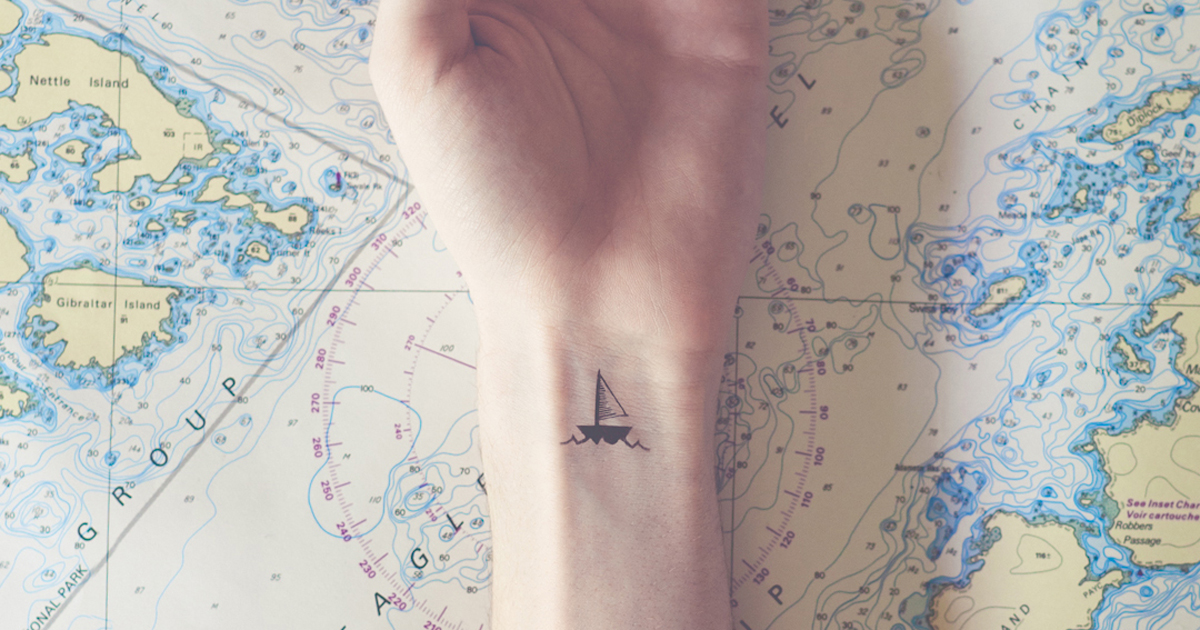 Tiny Tattoos Paired With Matching Backgrounds By Austin Tott | Bored Panda