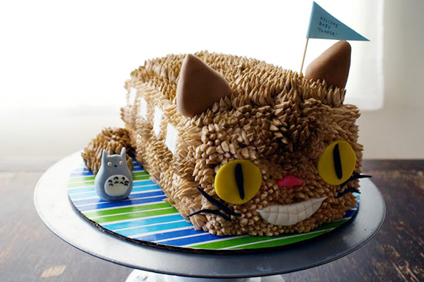Cat Bus Cake
