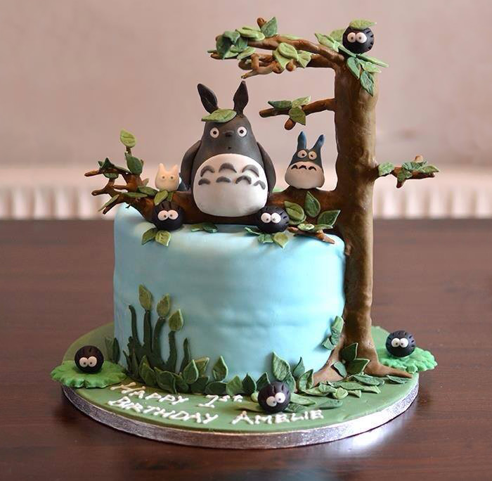 50 Totoro Cakes That Are Too Cute To Eat
