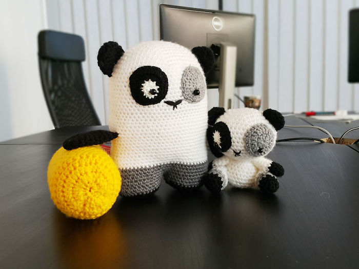 Bored Stuffed Pandas