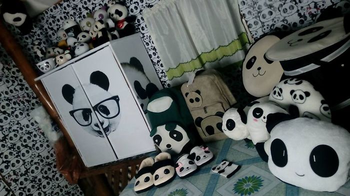 Cute Diy Panda Cabinet.