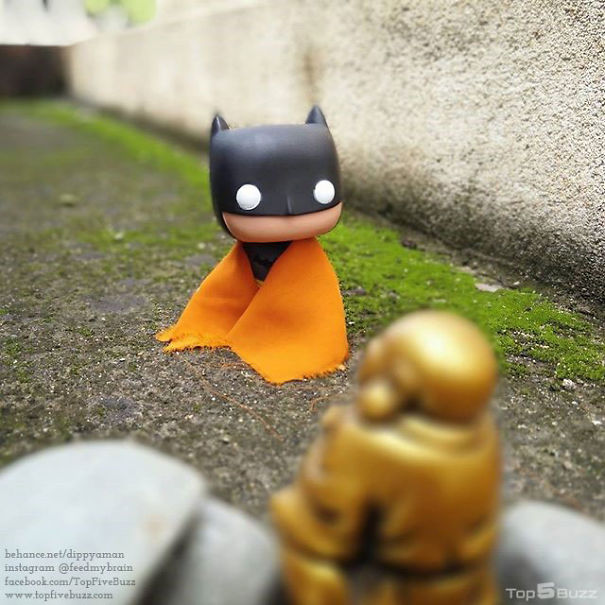 Batman Photo Series: 14 Photos Of A Lonely Batman