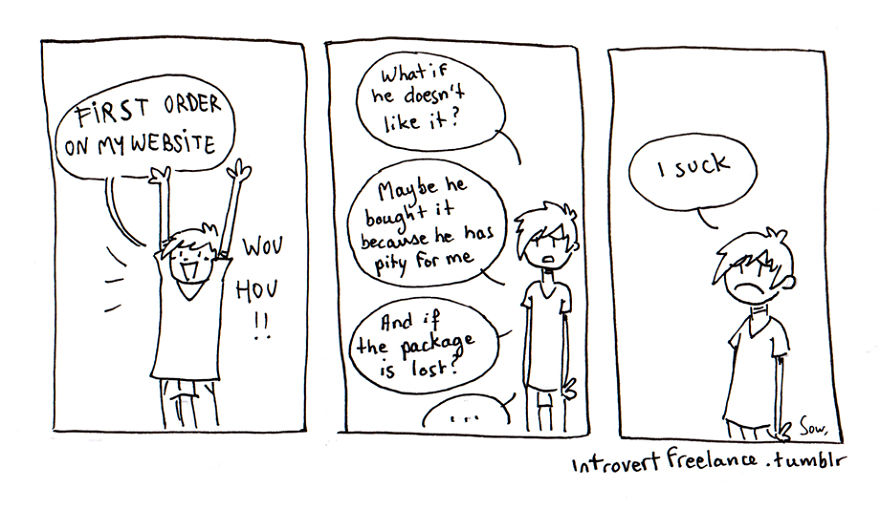 The Daily Struggles Of An Introverted And Anxious Freelancer