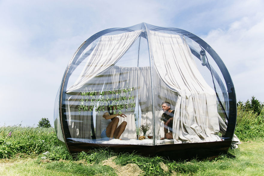 Transparent Dome Tent Lets You Sleep Under The Stars