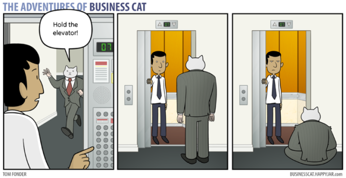 Business Cat Comics
