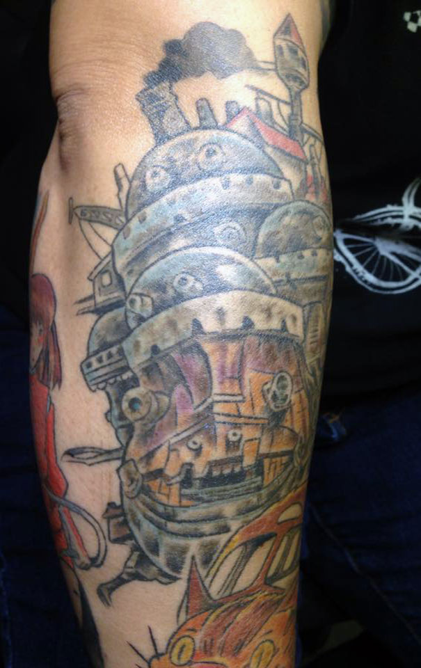 Howls Moving Castle Tattoo