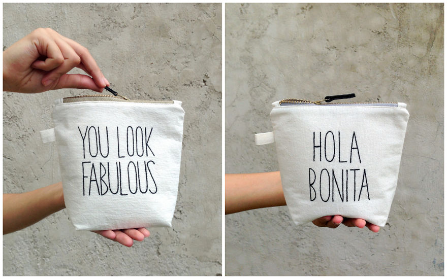 I Use Traditional Mexican Fabric & Hand Paint Fun, Personalized Gifts