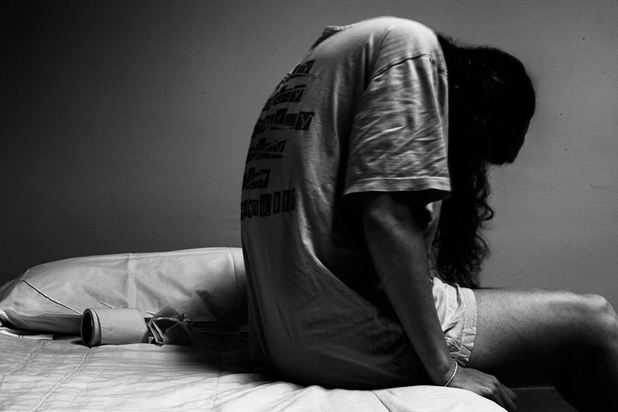 After I Attempted Suicide, I Photographed Myself In A Psychiatric Hospital To Calm My Head