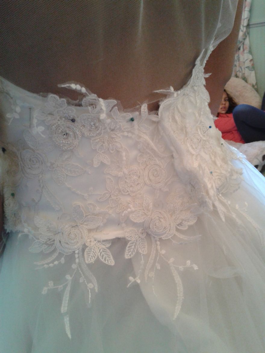 I Transformed A £150 Charity Shop Dress To My £1500 Wedding Dress