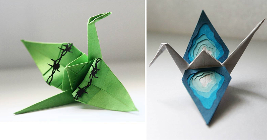 I Make An Origami Crane To Describe Every Day