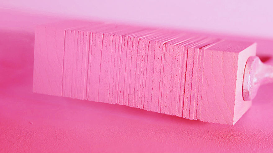 Transforming Old Offices Doors Into Unique Business Cards Transforming Old Offices Doors Into Unique Business Cards