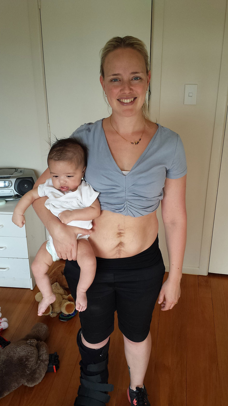 My Real Postpartum Body: I Want Every Mom To Know That It's Normal And You're Beautiful